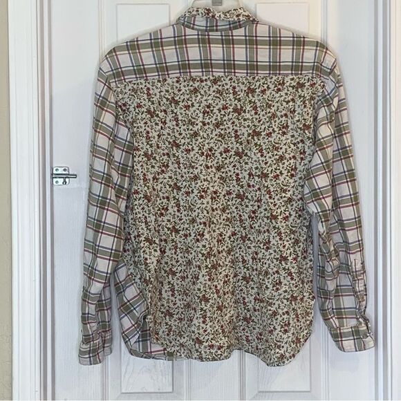 Fiurst of a Kind Flannel Floral a button Down Shirt Size 2X - Picture 8 of 8